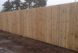 Acoustic Style Fence