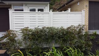 Painted Dressed Horizontal Fence  Please Note: We do not provided painting services              