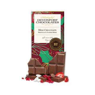 Milk Chocolate Meringue & Summer Berry Tablet