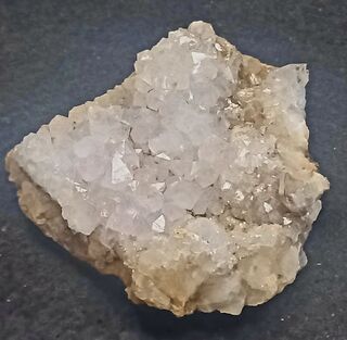 Sparkling Quartz Crystal Plate from Mt Lookout Marlbrough