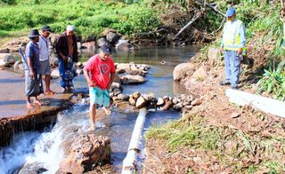 Rural villages get on top of water repairs
