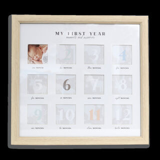 Baby My First Year Frame
