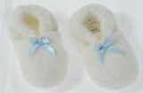 Snuggly's Merino Wool Booties Size 0-6 months - Blue, Pink or White