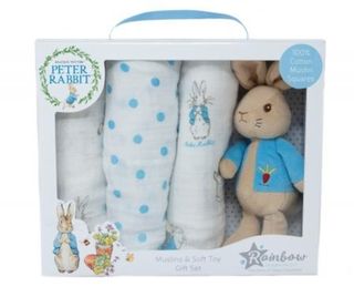 Peter Rabbit Muslin Wrap Set