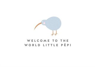 Welcome to the World Little Pepi Card