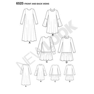 6525 - Sewing- Patterns- NZ - dresses, childrens, babies, toddlers ...