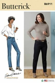 Simplicity Women's Average, Slim, and Curvy Fit Jeans Sewing Patterns by  Mimi G Style, Sizes 6-14