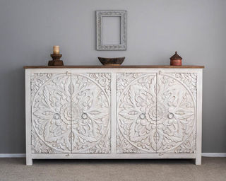 Mandala Sideboard Large White PRE ORDER