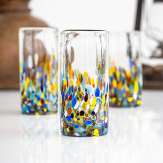 Summer Confetti Highball Glass