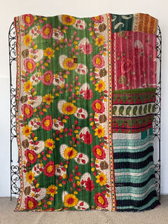 Vintage Kantha Quilt 2
