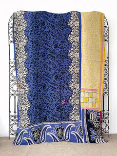 Vintage Kantha Quilt 16