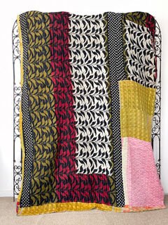 Vintage Kantha Quilt 25