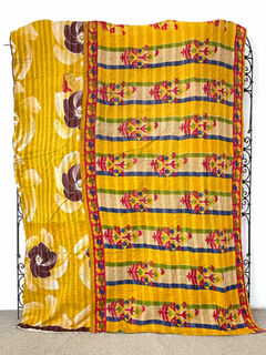 Vintage Kantha Quilt 29