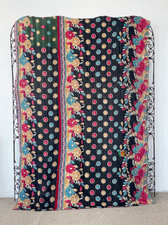 Vintage Kantha Quilt 33
