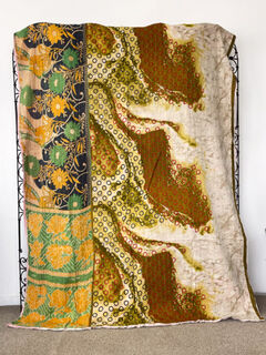 Vintage Kantha Quilt 35