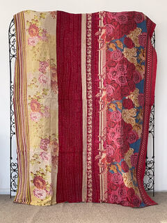 Vintage Kantha Quilt 45