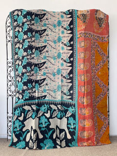 Vintage Kantha Quilt 58
