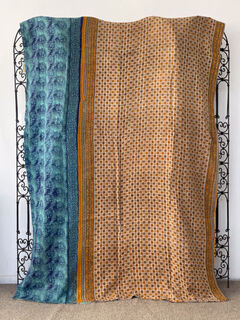 Vintage Kantha Quilt 66