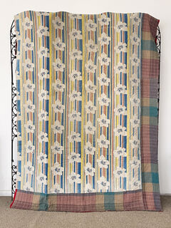 Vintage Kantha Quilt 91