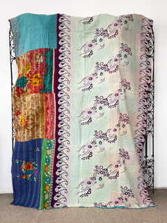 Vintage Kantha Quilt 106