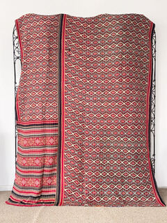 Vintage Kantha Quilt 113