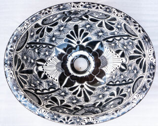 Medium Talavera Hand Basin 33