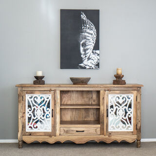 Mirrored Harper TV Cabinet or Low Sideboard