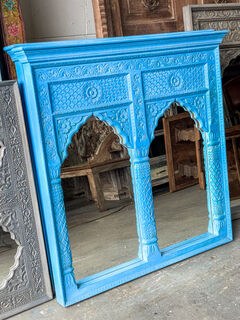 Double Arch Mirror Blue