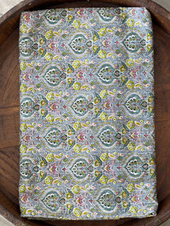 Indie Kantha Quilt Grey