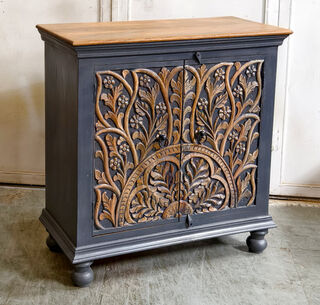 Lotus Sideboard Black PRE ORDER