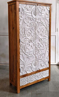Mandala Tallboy White/Natural PRE ORDER