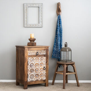 Flower Power Bedside Table