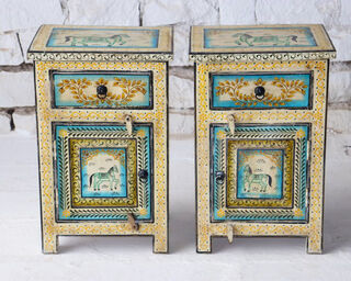 Hand Painted Horse Bedside Table PRE ORDER
