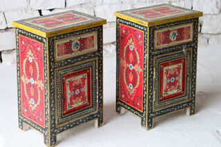 Hand Painted Bedside Table PRE ORDER