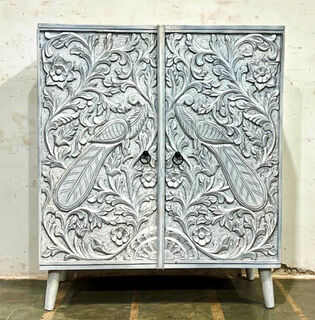 Peacock Sideboard Grey PRE ORDER