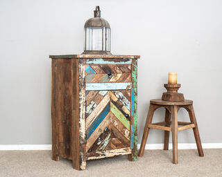 Rustic Indirah Bedside Table C