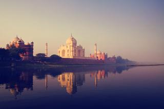 The Mighty Taj Mahal, Agra, India.