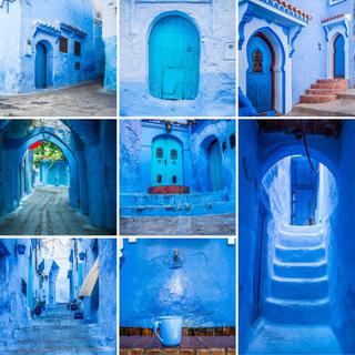 Stunning Chefchaouen, Morocco.