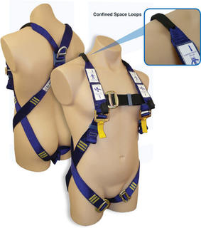Full Body Harness with Confined Space Loops SBE3