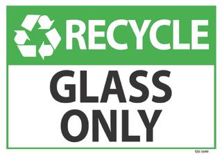Recycle Glass Only 340x240mm