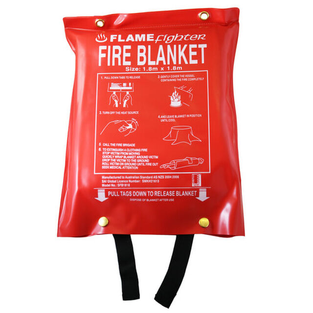 Flamefighter Fire Blankets 1.8m x 1.8m