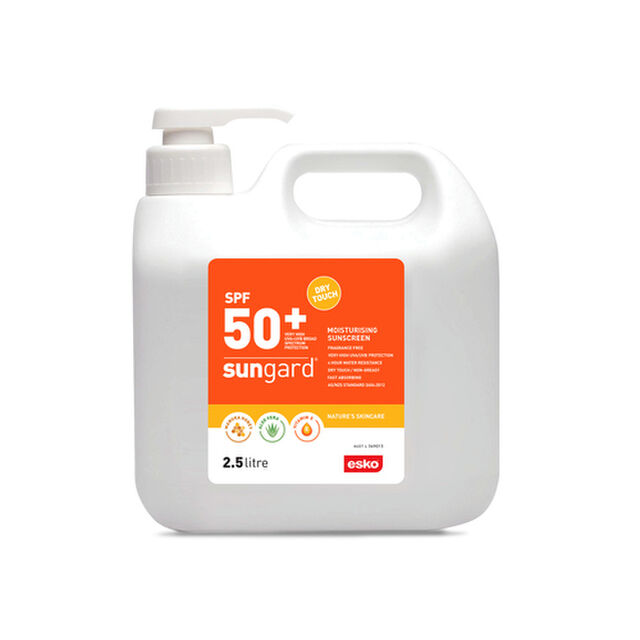 Esko SunGard SPF50+ Sunscreen 2.5L Pump Bottle
