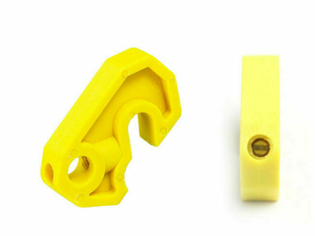 Miniature Circuit Breaker Yellow 10mm wide