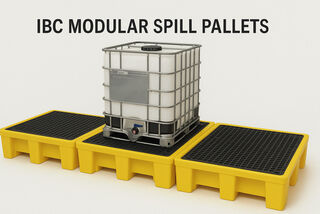 IBC Modular Spill Pallets: Safe, Compliant, and Built to Last