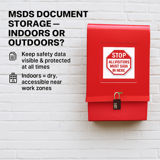 MSDS Document  Storage