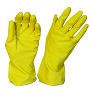 Rubber Gloves Silverline Yellow X-LARGE - Pomona