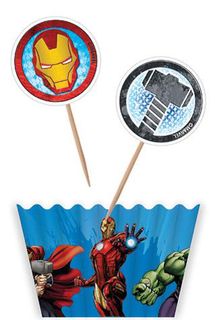 Avengers Cupcake Decorating Kit  -12 Pack