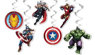 Avengers Hanging Swirls Decorations
