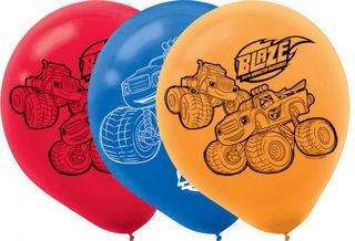 Blaze & the Monster Machines Latex Balloons - 6 Pack