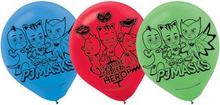 PJ Masks Balloons - 6 Pack